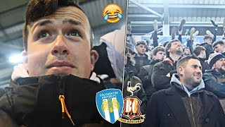 "HE'S LOST HIS SHOE" - COLCHESTER VS BRADFORD - *VLOG*