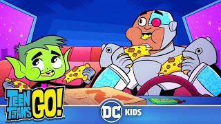Teen Titans Go! KARAOKE | Stakeout! | DC Kids