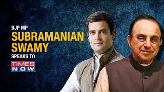 Subramanian Swamy slams Rahul Gandhi on Modi-Godse analogy, says 'He lacks knowledge of history'