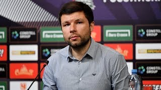 Пресс-конференция после матча «Краснодар» - «Оренбург»