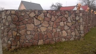 Кладка бутового камня.Забутовка.