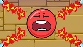 Несносный КРАСНЫЙ ШАР в поисках сокровищ #5.  Игра Red Ball на Игрули TV