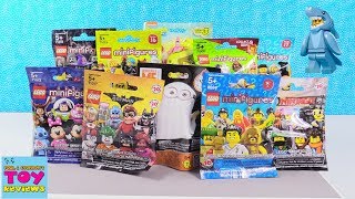 Lego Blind Bag Minifigures Series Ninjago Batman Disney Monsters Toy Review | PSToyReviews