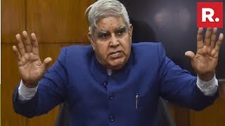 West Bengal Governor Jagdeep Dhankhar Speaks To Republic TV Over State Assembly Gates Being Closed