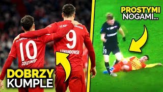 Przyjaźń między Coutinho i Lewandowskim. OKROPNE WEJŚCIE W NOGI w Ekstraklasie!