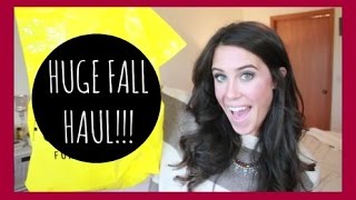 HUGE FALL HAUL! ~~LOFT, J.Crew, MAC, Forever 21 & SO MUCH MORE!