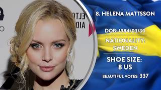 Most Beautiful feet - Sweden