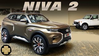 Новая СУПЕР НИВА живьем - эксклюзивный обзор LADA 4X4 VISION + старый Нивасик #ДорогоБогато №54