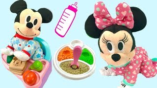 Fun with Disney Mickey and Minnie Mouse Musical Crawling Pals
