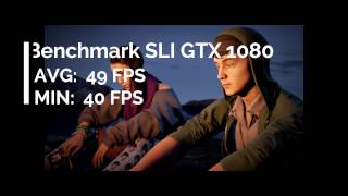 Watch Dogs 2 PC - Ultra + Texture Pack (i7 6800K + GTX 1080 SLI) Benchmark