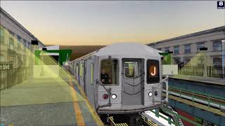 OpenBVE: R42 J Train Run from Jamaica Center - Broad Street!