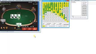 Программа для покера подсказчик PokerReader. Постфлоп стратегия. (без звука)