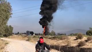 Toma clandestina explota en Acatzingo