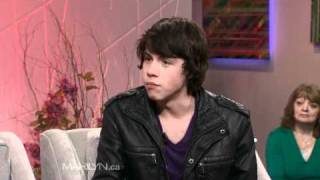 Munro Chambers and Melinda Shankar on the Marilyn Denis Show - 04/18/11