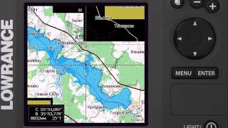 Карта глубин Можайского водохранилища для Lowrance