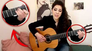 ¡¡INCREÍBLE como TOCA!! Te SORPRENDERÁ ver a esta CHICA tocando GUITARRA!! NovaPatra Parody
