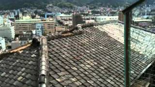映画「海猿」のロケ地　広島県呉市の両城２００階段  上り　その２