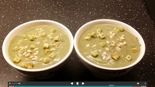 Broccoli and Mushroom soup Indian style, Very healthy weight loss soup