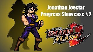 SSF2 MODS: Jonathan Joestar Progress Showcase #2