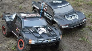 High Volts RC - Team AE & Traxxas SCT - Backyard Bashing