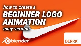 Create a 3D Logo Animation in Blender - Beginner Friendly