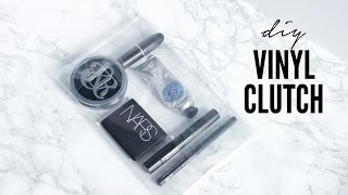DIY | CLEAR BAG ORGANIZER
