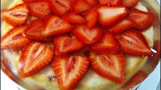 Чизкейк с клубникой. Простой и вкусный рецепт. English Subtitles