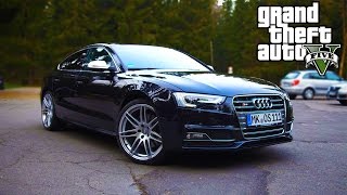 GTA V Mods - Audi S5 Liberty Walk 2017 (GTA 5 PC Mods)