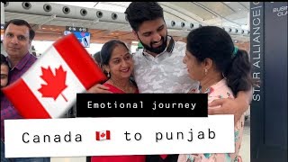 Canada (Toronto) to Punjab | Last Day With My Family | KANDA VLOGS