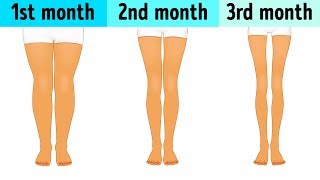3-Minute Workout Before Sleep to Slim Down Your Legs