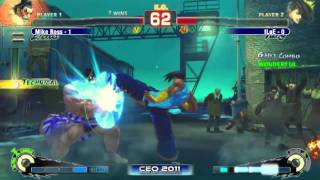 Mike Ross vs fLoE CEO 2011 SSF4 AE Singles