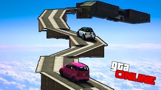УЗКАЯ ТРОПА СМЕРТИ НА ПАНТО В НЕБЕ! (GTA 5 ONLINE ГОНКИ)