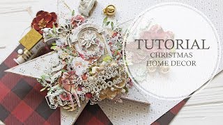 Tutorial Christmas home decor | Новогодний декор для дома