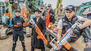 LTT Nerf War : Captain SEAL X Warriors Nerf Guns Fight Criminal Group Dr.Lee Crazy Crossfire Legends