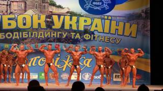 Кубок Украины по бодибилдингу и фитнесу 2017 Запорожье классический бодибилдинг свыше 175 см