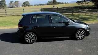 2012 Volkswagen Golf GTD start up and 0-100km/h acceleration
