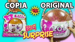 LOL big surprice FALSA | Marinette y Adrien descubren una muñeca LOL gigante FALSA