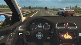 Euro Truck Simulator 2 - Volkswagen Golf VI 1.4 TSI | Brussel to Rotterdam