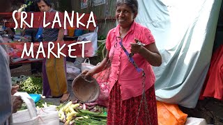 Sri Lanka Market Spree Raw Travel Vlog