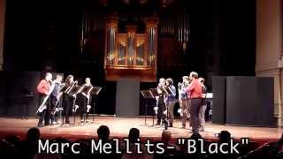Marc Mellits- "Black" 9 bass clarinets, 5th European Clarinet Festival