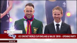 Opening Party   ICC Men's Cricket World Cup 2019