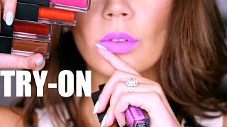 SMASHBOX - ALWAYS ON MATTE REVIEW | Full Collection