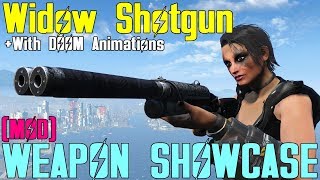 Fallout 4: Weapon Showcases: Widow Shotgun (Mod)