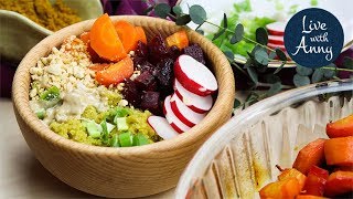 Kari quinoa se zeleninou | Quinoa bowl