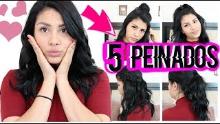 PEINADOS RAPIDOS Y BONITOS EN 5 MINUTOS l PASO A PASO