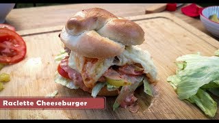 Rezept: Raclette Cheeseburger - Daughter and Dad's Sizzlezone