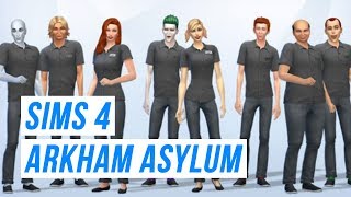 Казуальный Sims 4 - Челлендж "Психушка" (Аркхем)