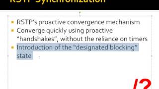 Rapid Spanning Tree Synchronization - Keeping It Classless Labs
