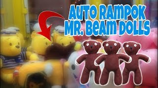 Menang banyak Mr.Bean doll | CLAW MACHINE JB | #1