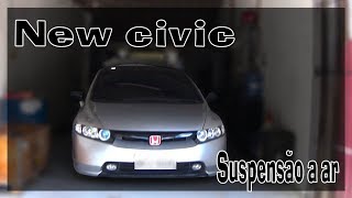 Honda New civic suspensão a ar com rodas 20.